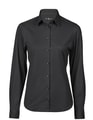 Dames Blouse Lange Mouw Tee Jays 4031 Zwart